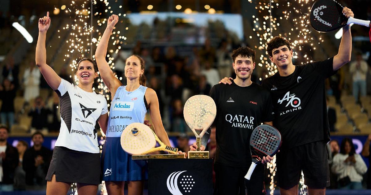 Premier Padel a Parigi, i vincitori sono le coppie Coello-Tapia e Brea-Triay
