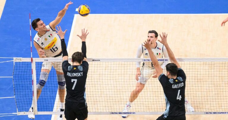 Mondiali volley, le azioni più belle del match con l'Argentina