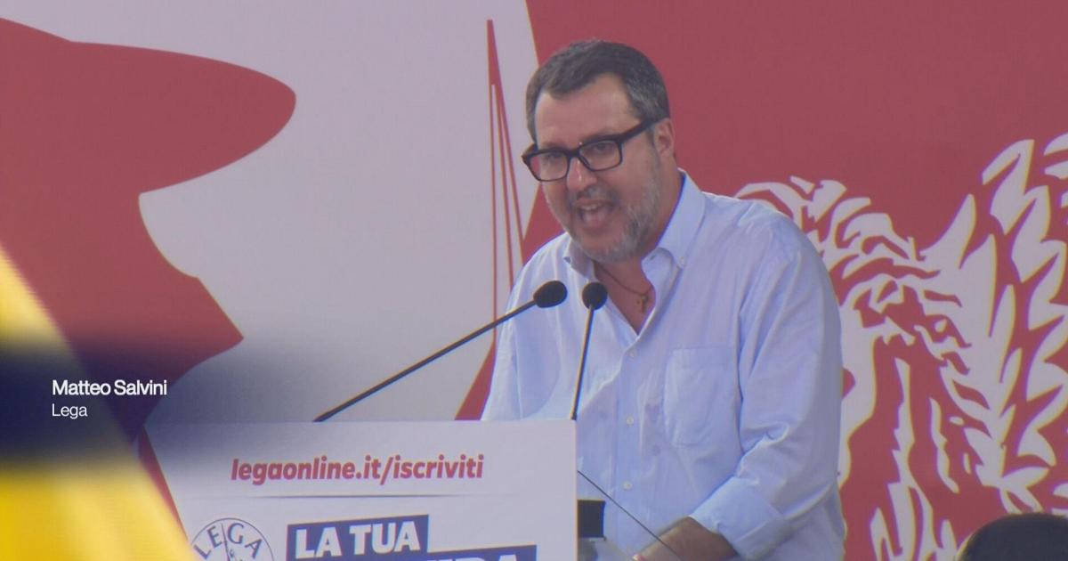 Salvini a Pontida: "Non asseconderemo la voglia di guerra di capetti europei"